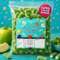 1kg Candycrave Super Value Fizzy Apple Pencils
