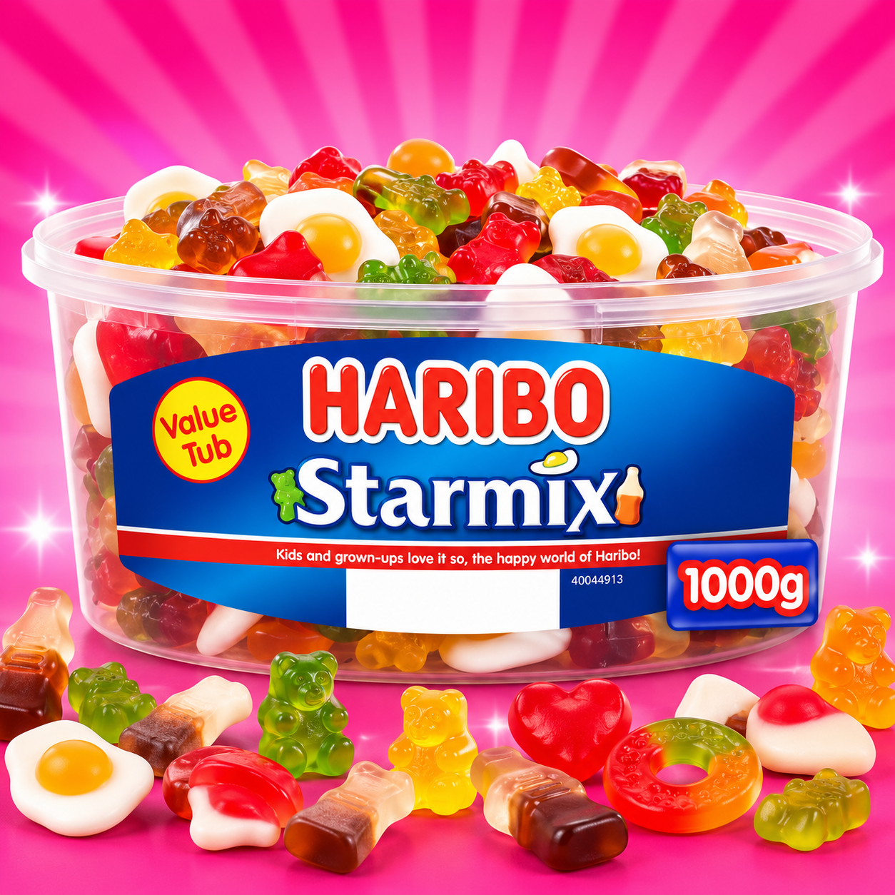 Haribo Starmix Tub 1kg