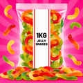 1KG Of Jelly Snakes
