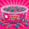 Haribo Fizzy Bubblegum Bottles 638g 75 Count