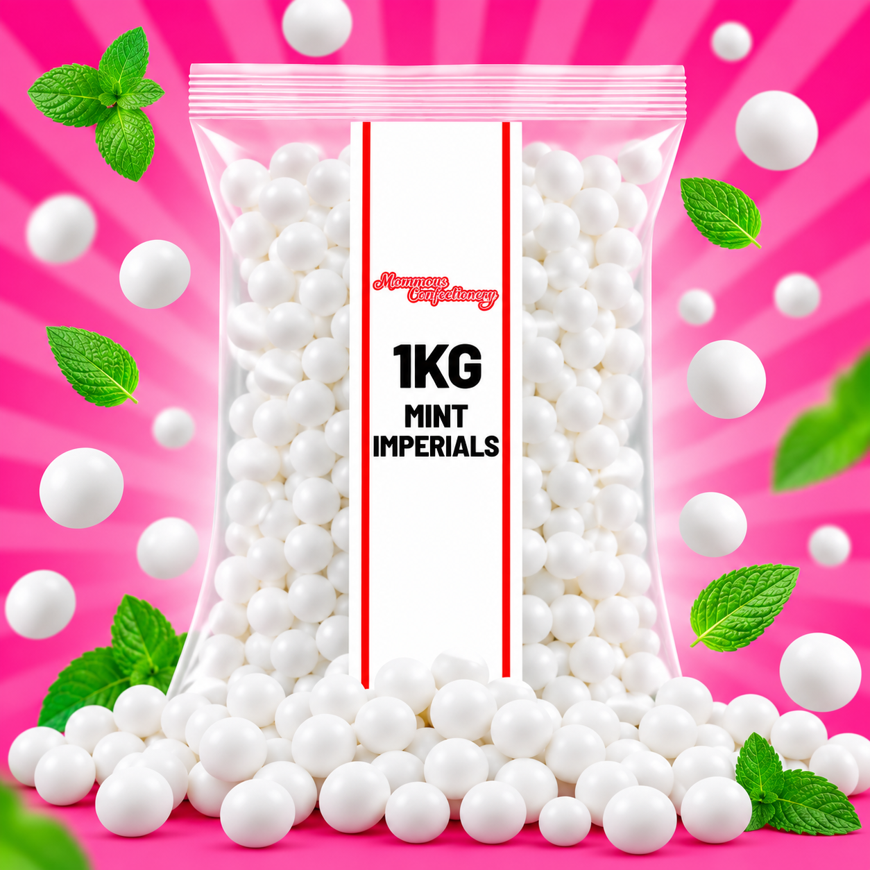 1KG Of Pells Mint Imperials