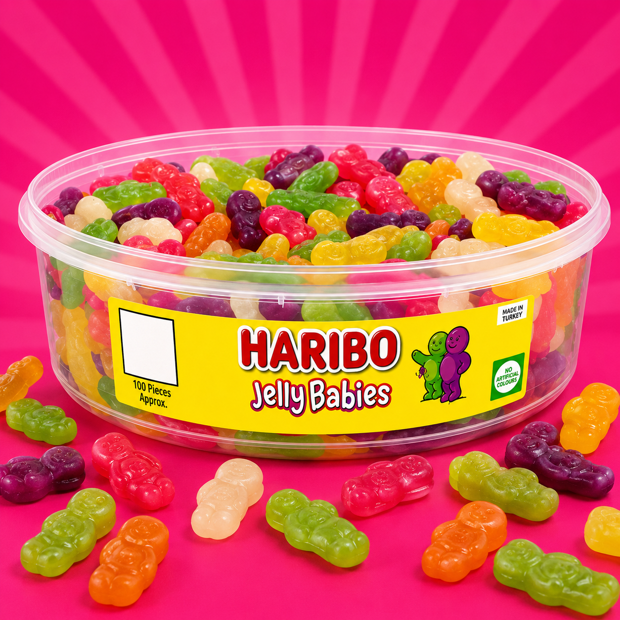 Haribo Jelly Babies 510g 100 Count