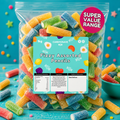 1kg Candycrave Super Value Fizzy Assorted Pencils